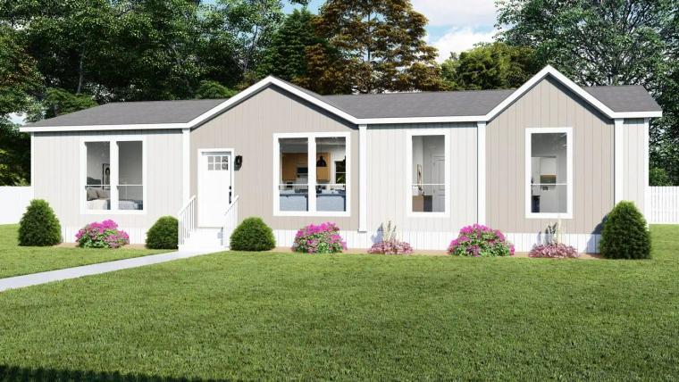 Long single-story house option