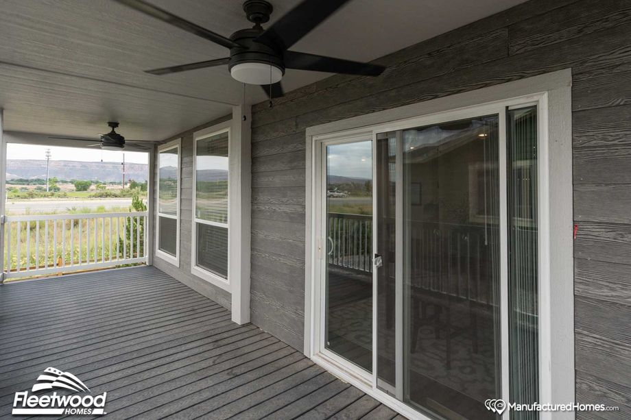 Large deck area