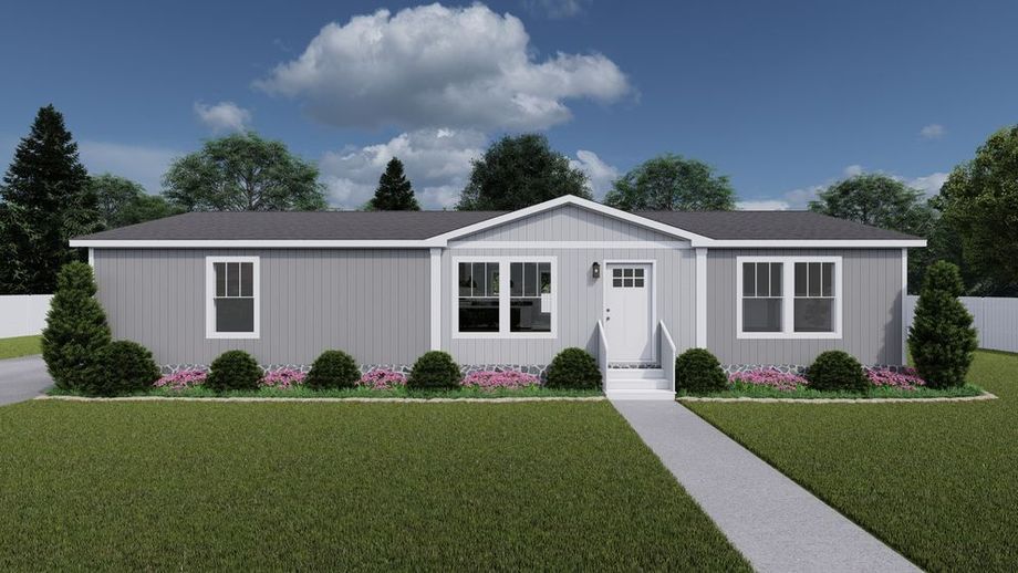 Long single-story house option