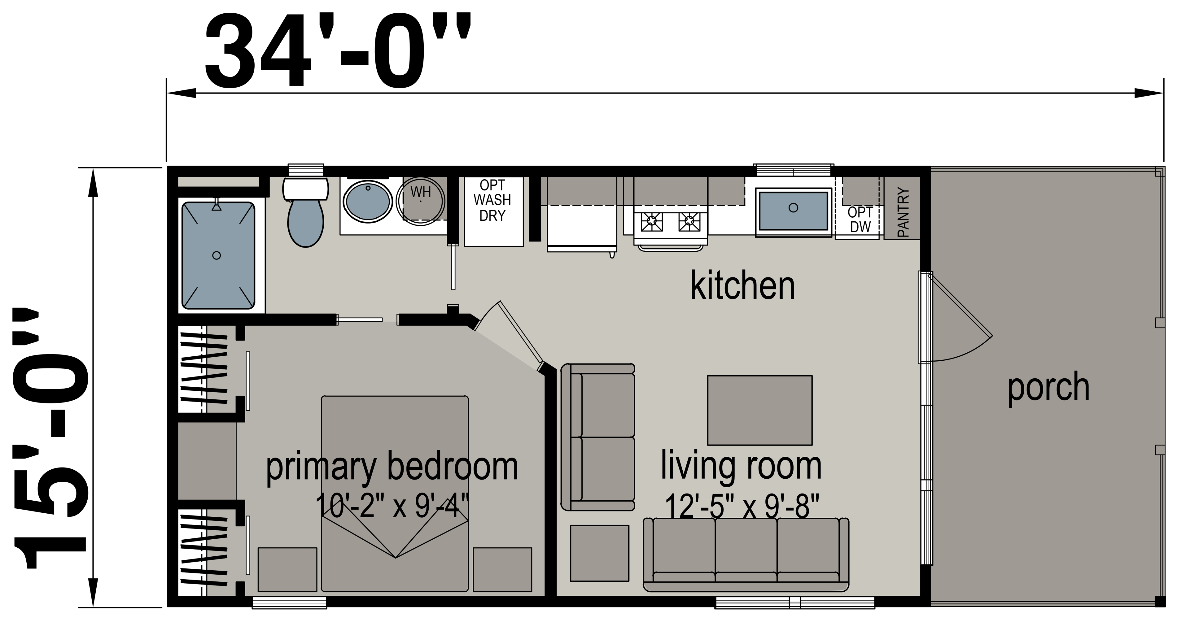 PM 522 original floor plan