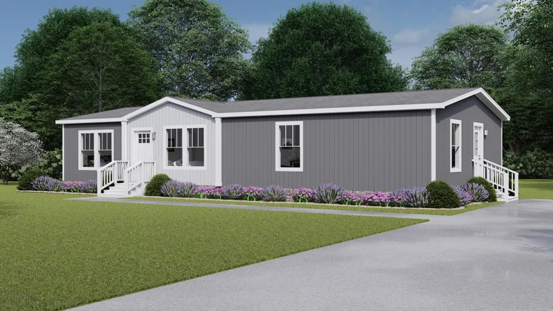 Long single-story house option