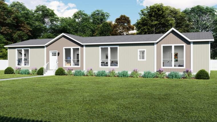Long single-story house option