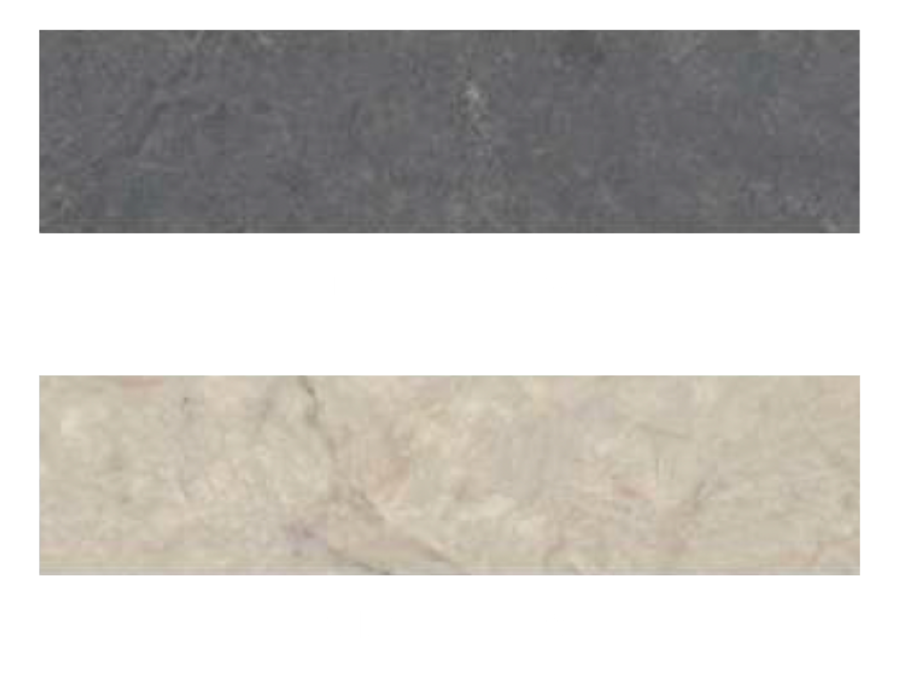 Standard Formica countertop color options for the Clayton Harmony series.