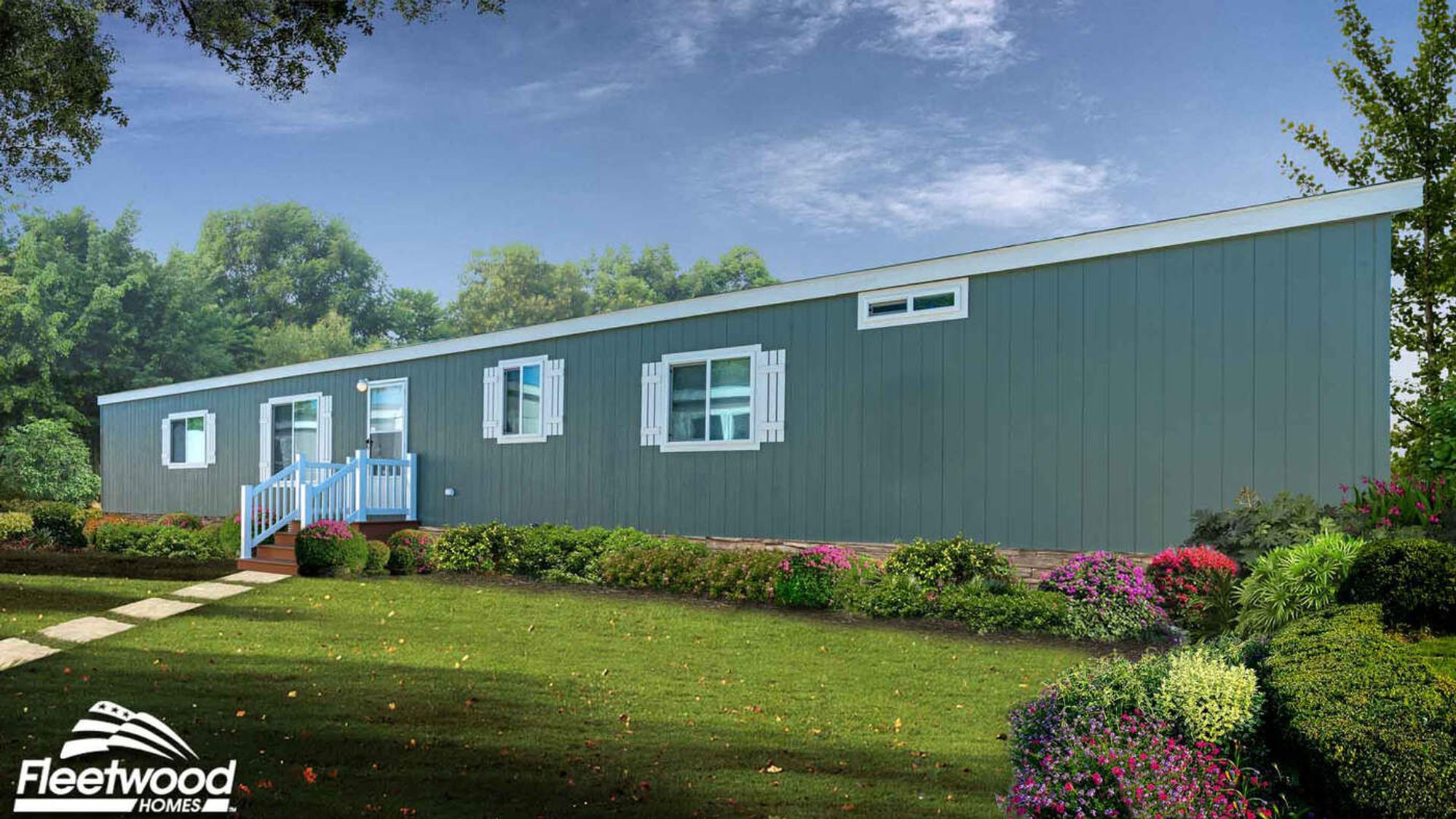 Long single-story house option