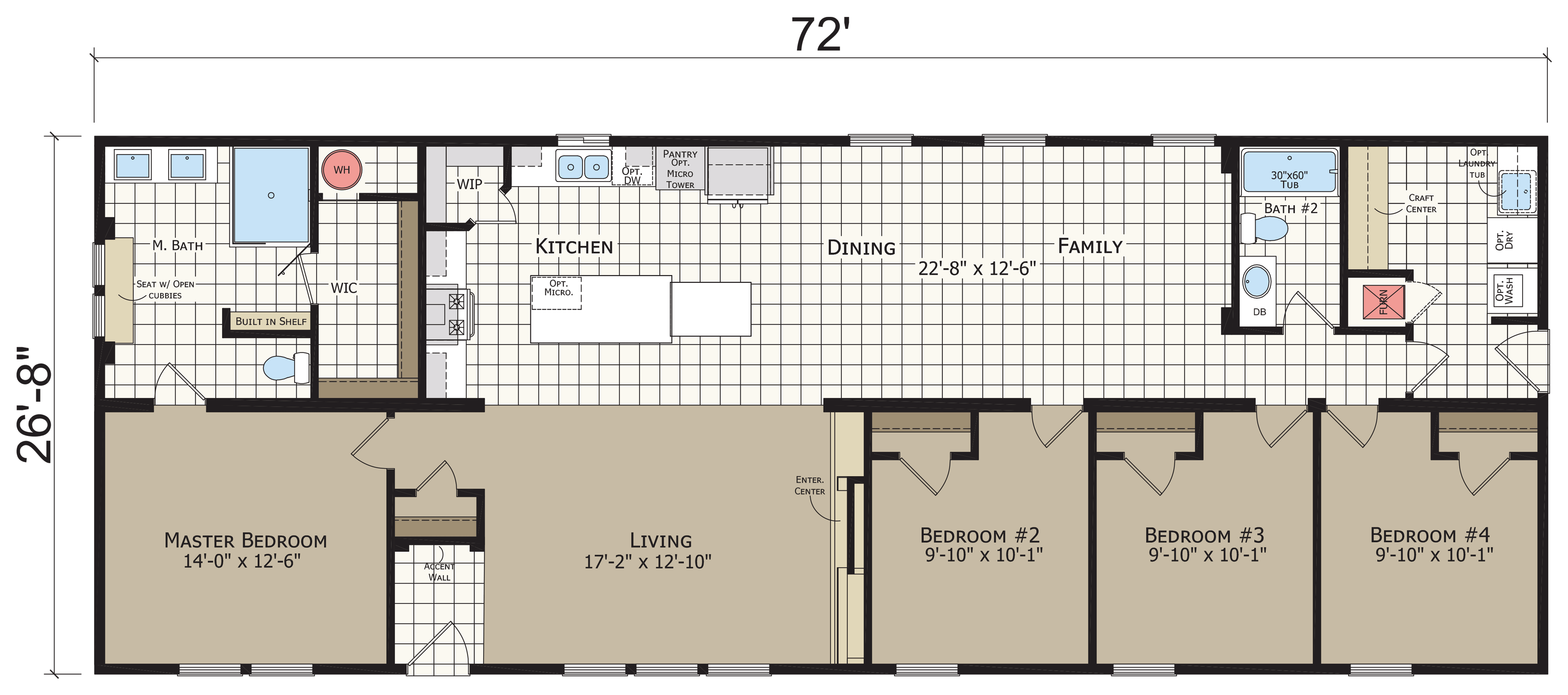 Catena CT4724B original floor plan