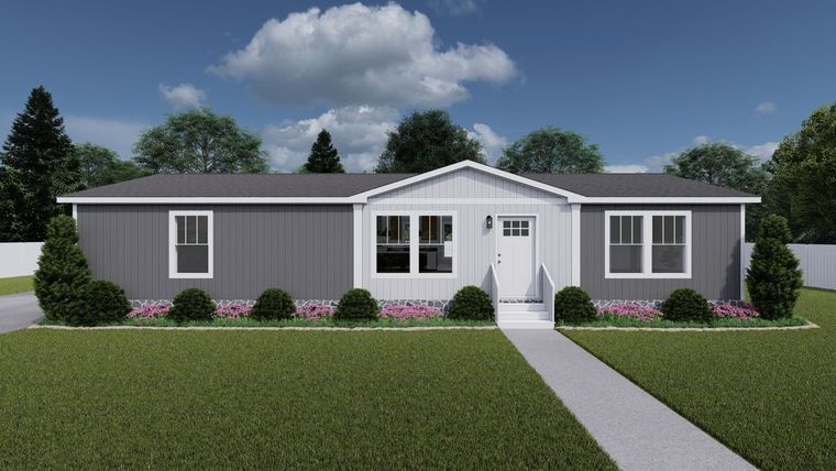 Long single-story house option