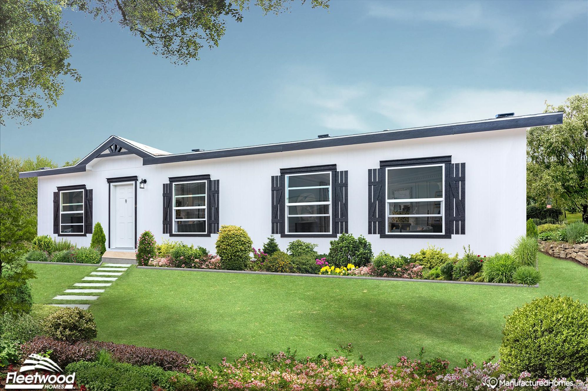 Long single-story house option