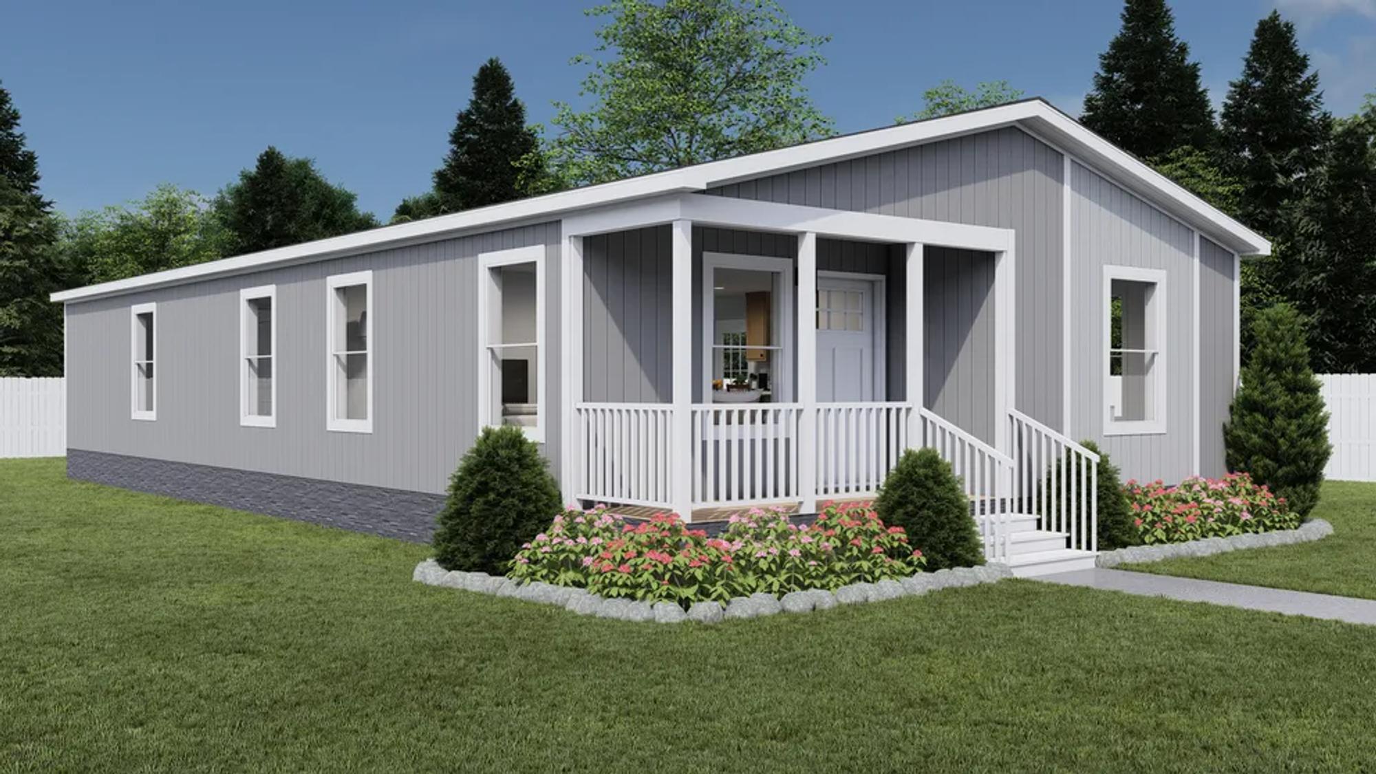 Long single-story house option