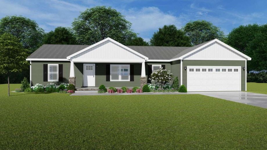 Long single-story house option