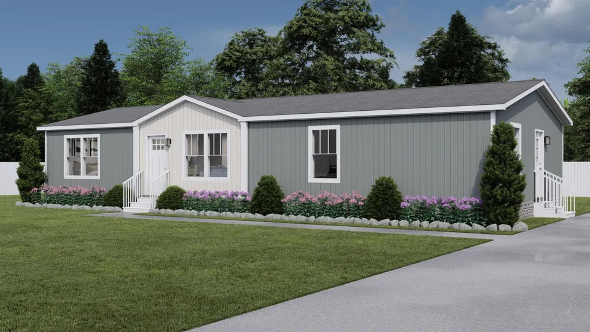 Long single-story house option