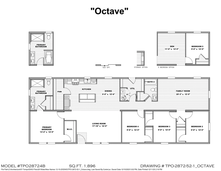 Octave TPO28724B