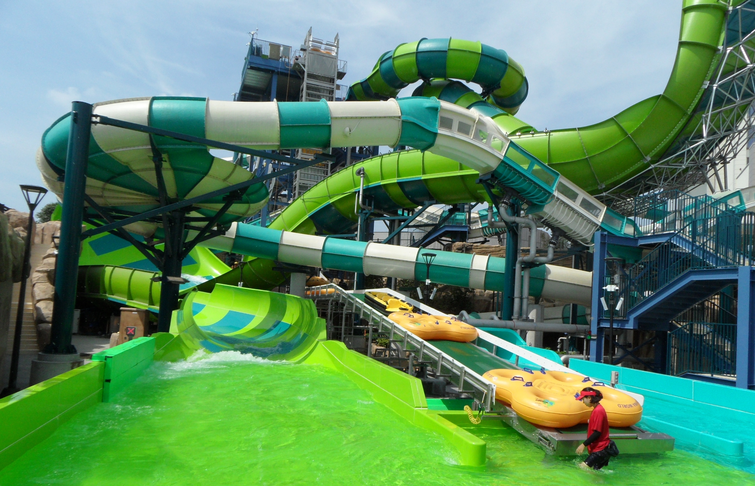 워터파크 벨트 컨베이어와 오토 리프터 - 2