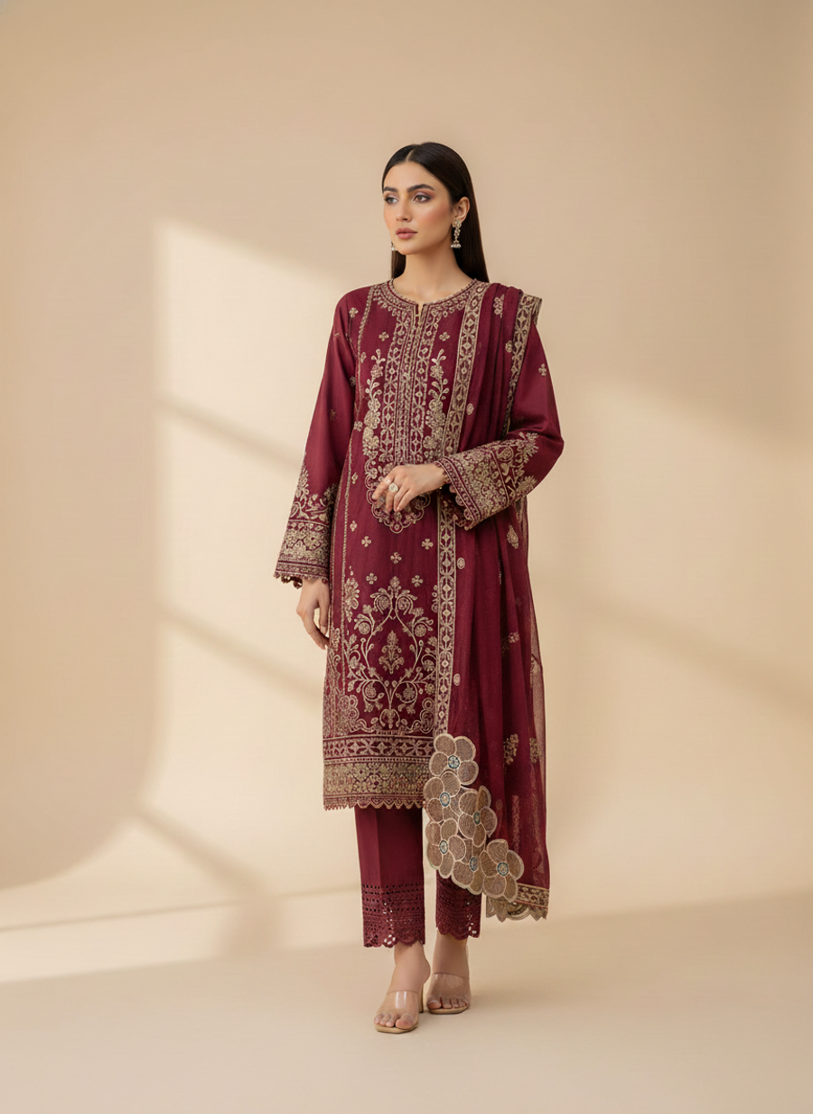 Gul Bahaar, Rich burgundy red