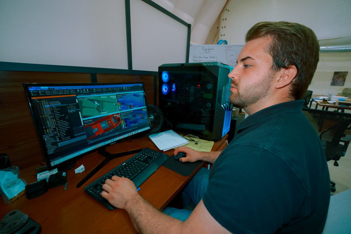 Joseph Cinquemani at work