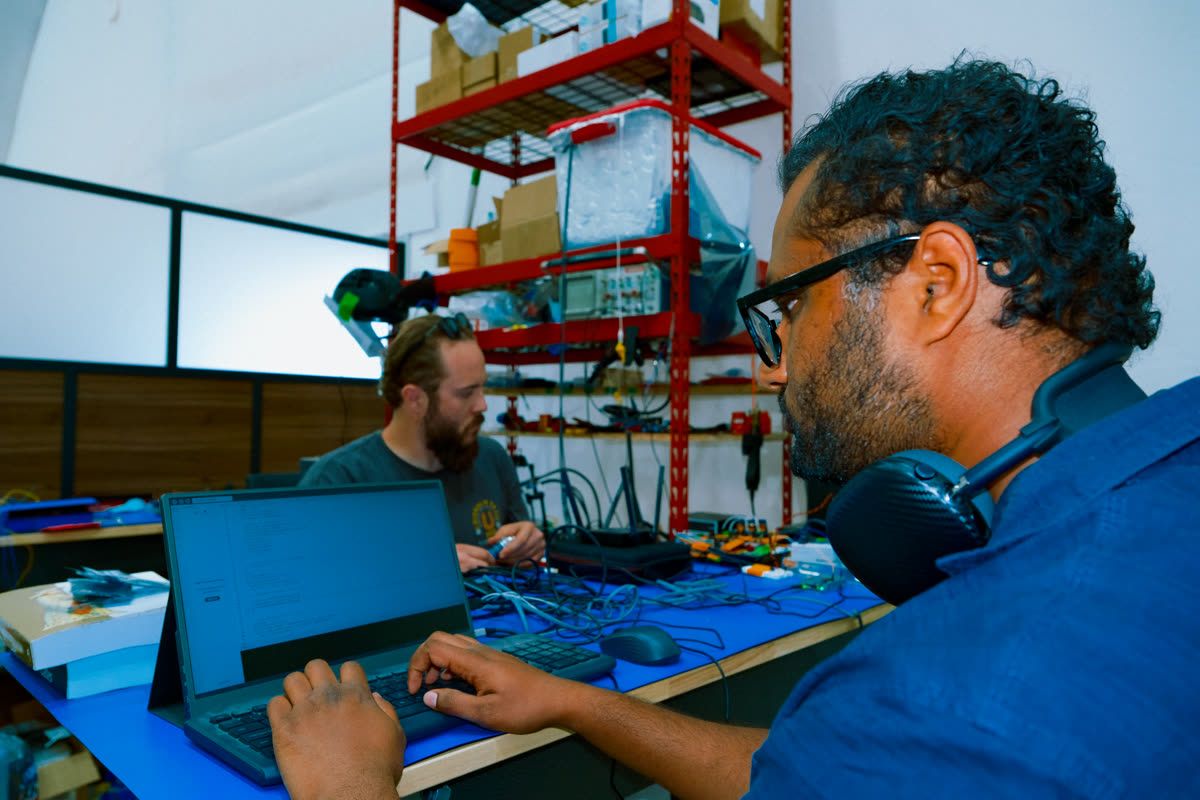 Vishal Puppala at work