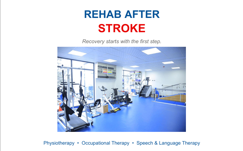 Rehab after stroke