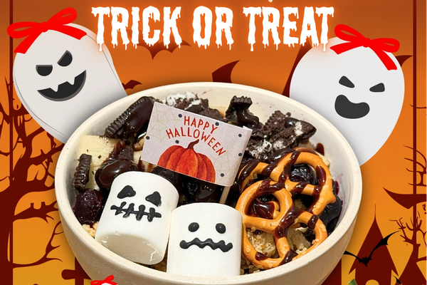 ハロウィン限定アサイーボウル🎃