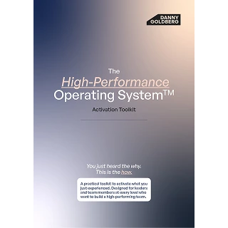 High Performing Team Operating System