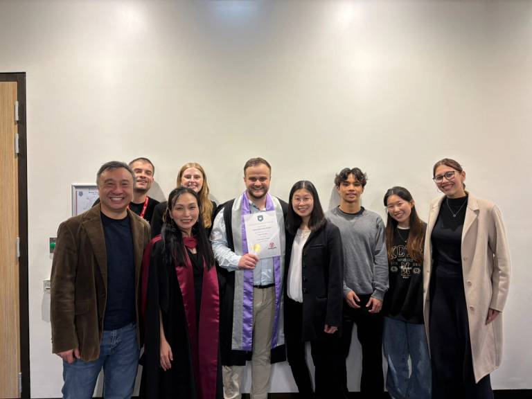 Tobi B. graduating from Youthworks College