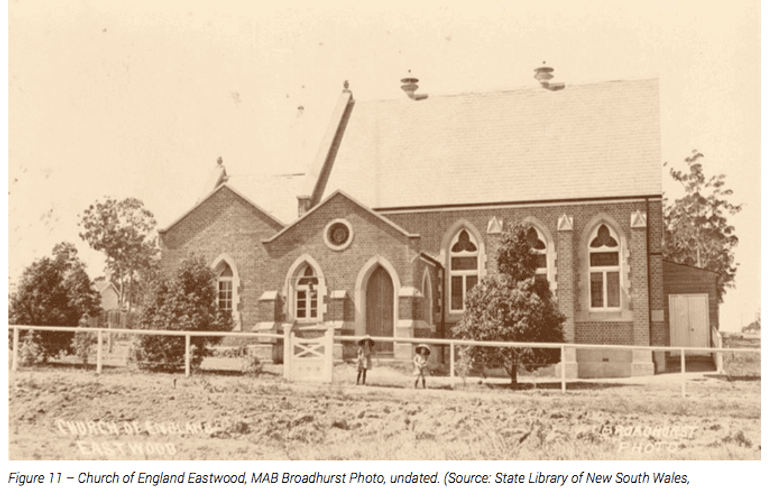 1914年活力圣公会教堂建筑照片