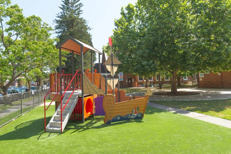 Landscaping and Playground
