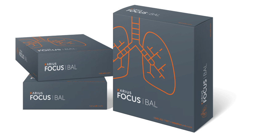 Karius Focus BAL, a metagenomic sequencing test detecting over 500 pathogens from bronchoalveolar lavage fluid