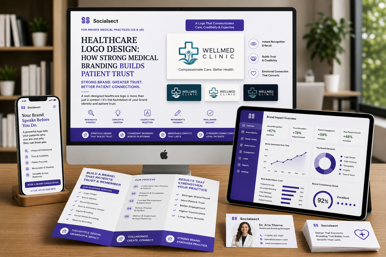 Healthcare Logo Design: How Strong Medical Branding Builds Patient Trust