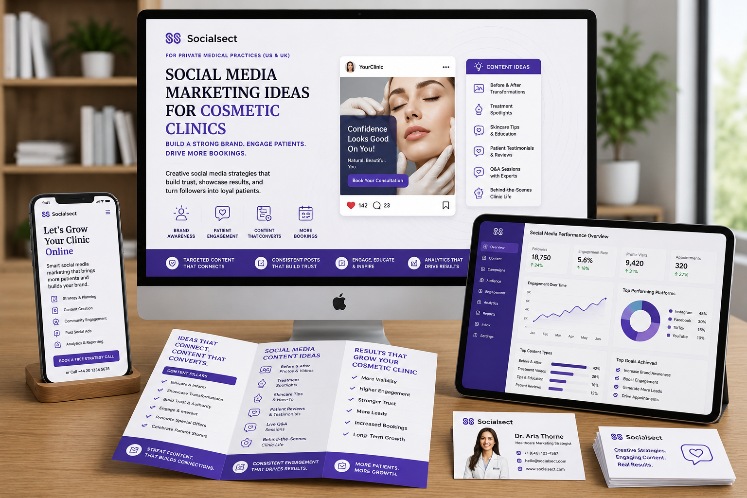 Social Media Marketing Ideas for Cosmetic Clinics