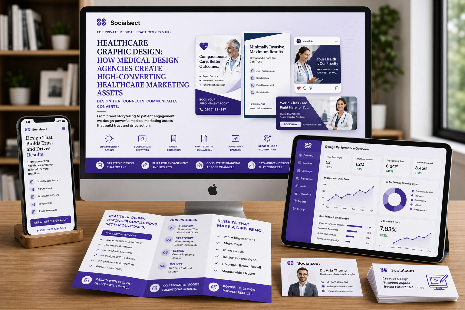Healthcare Graphic Design: How Medical Design Agencies Create High-Converting Healthcare Marketing Assets