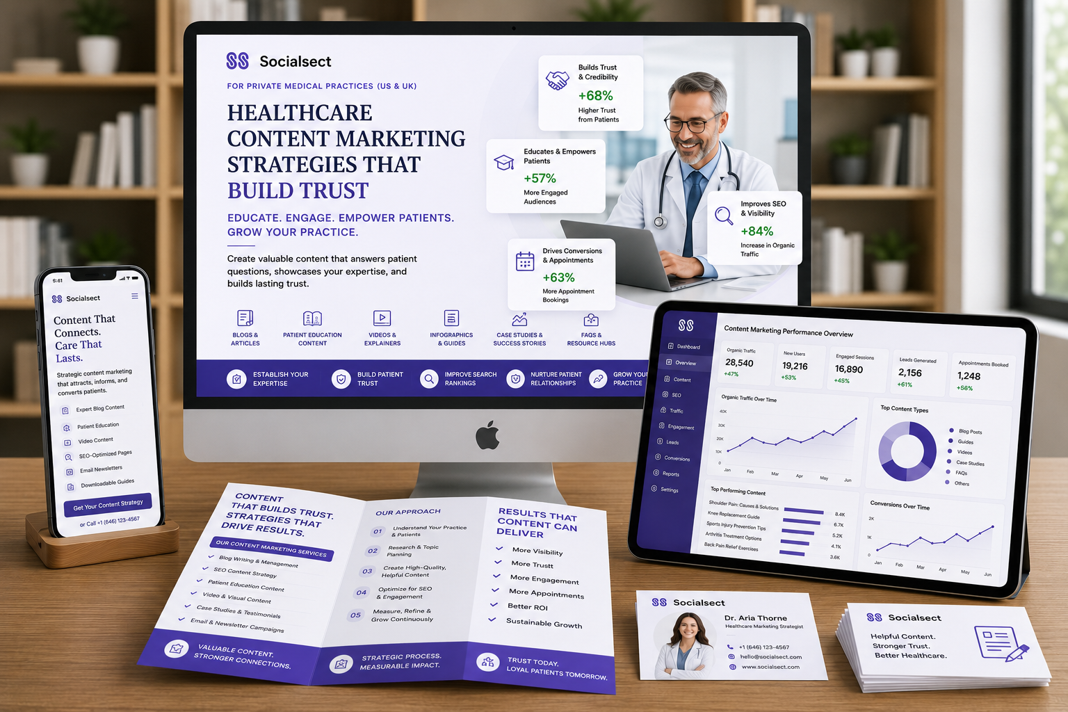 Healthcare Content Marketing Strategies That Build Trust