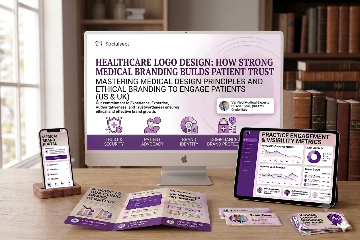 healthcare website branding