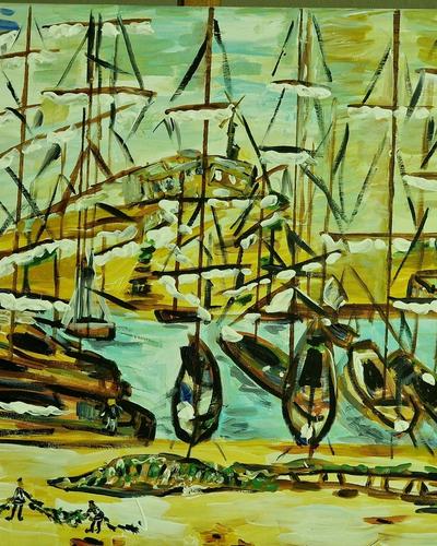 Le port de le Havre en 1800