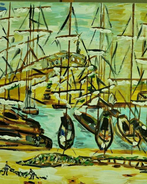 Le port de le Havre en 1800