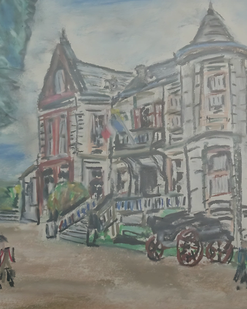 Conde en Barrois, residance de la “Benz”