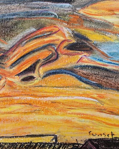 Sunset Stephane en Pont de Barret