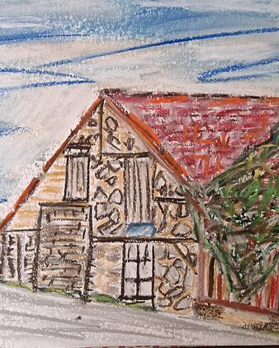 Farmhouse anno 1550 en Chaux