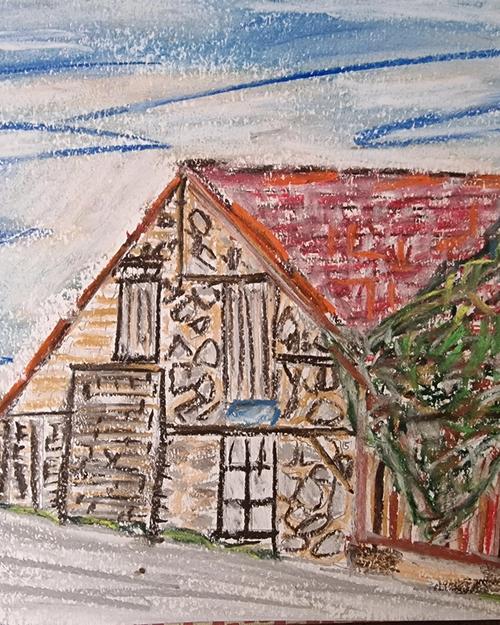 Farmhouse anno 1550 en Chaux