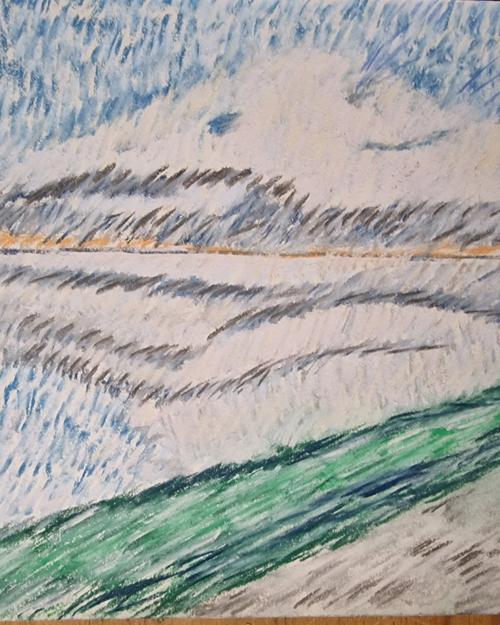 Weerspiegeling ijselmeer