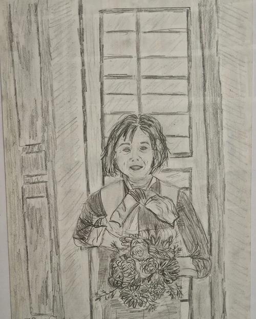 Inez in 17e eeuwse japon uit les impressionist en le Havre