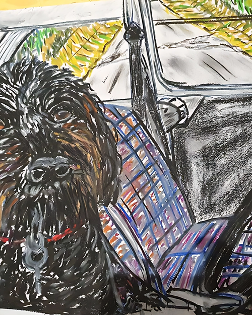 Le concierge dog Maurice