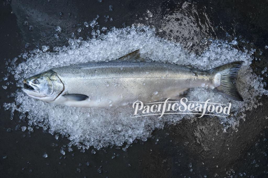 Black cod on ice.