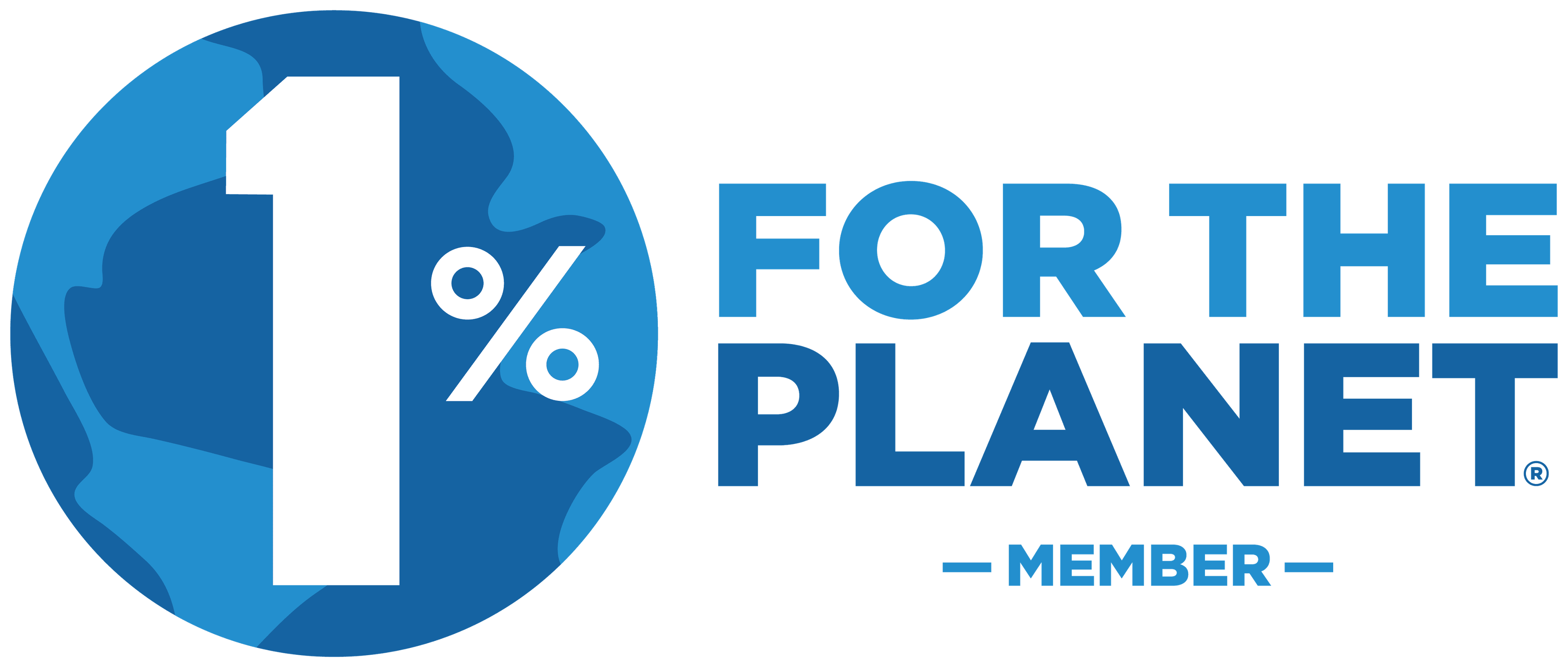 1% For The Planet Member logo.