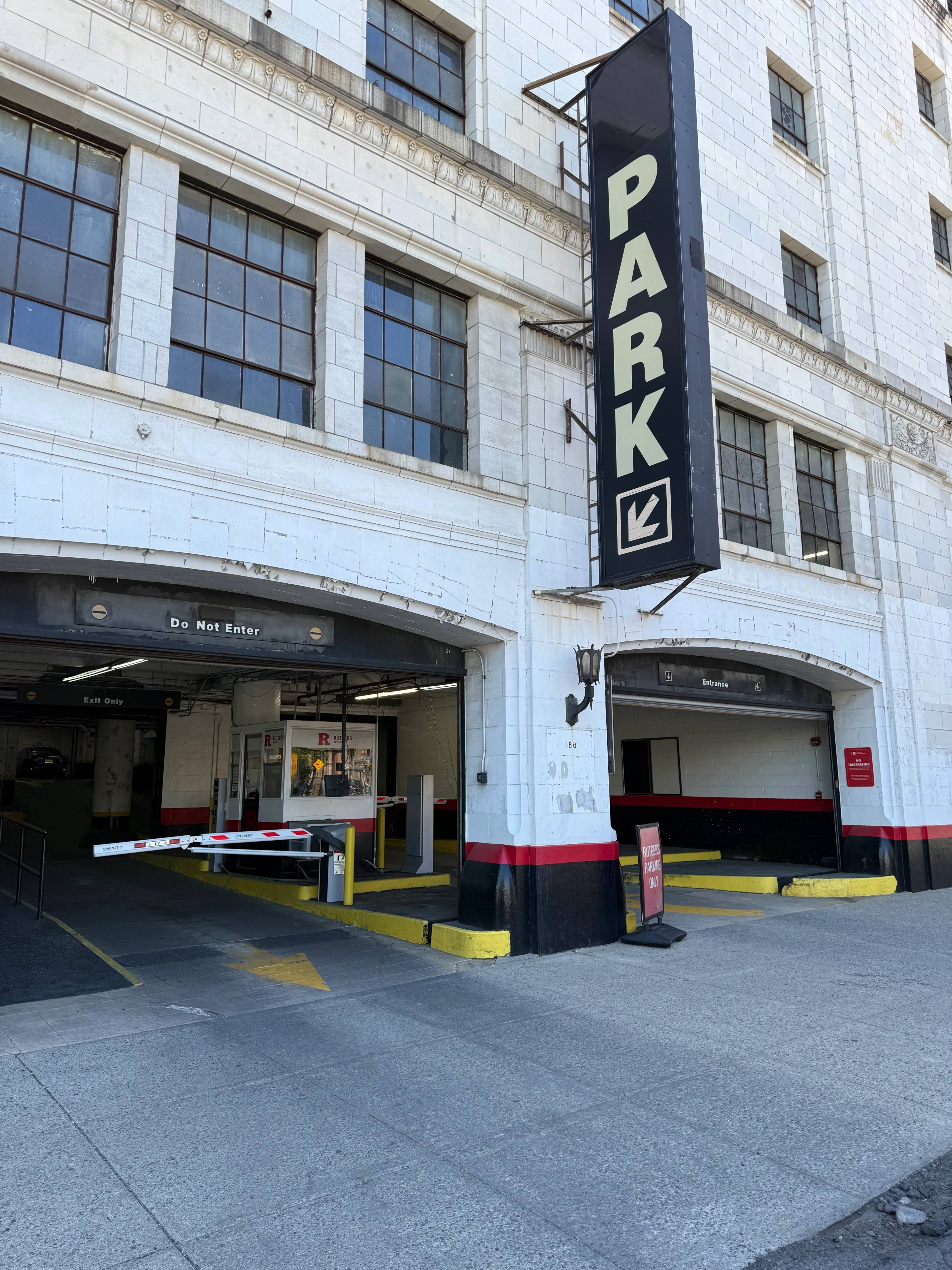Newark Parking Booths - Custom Branding
