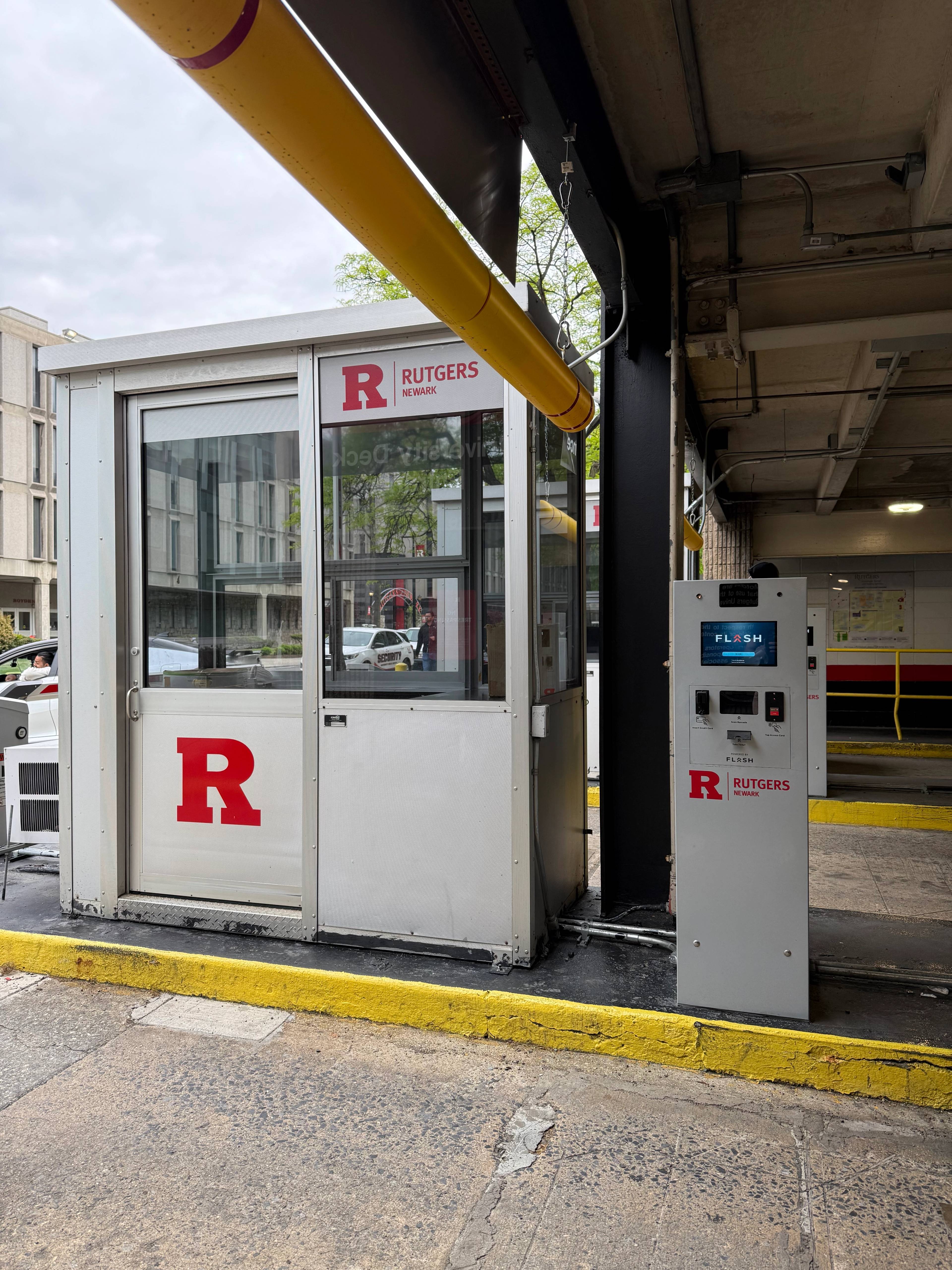 Rutgers Parking Booth