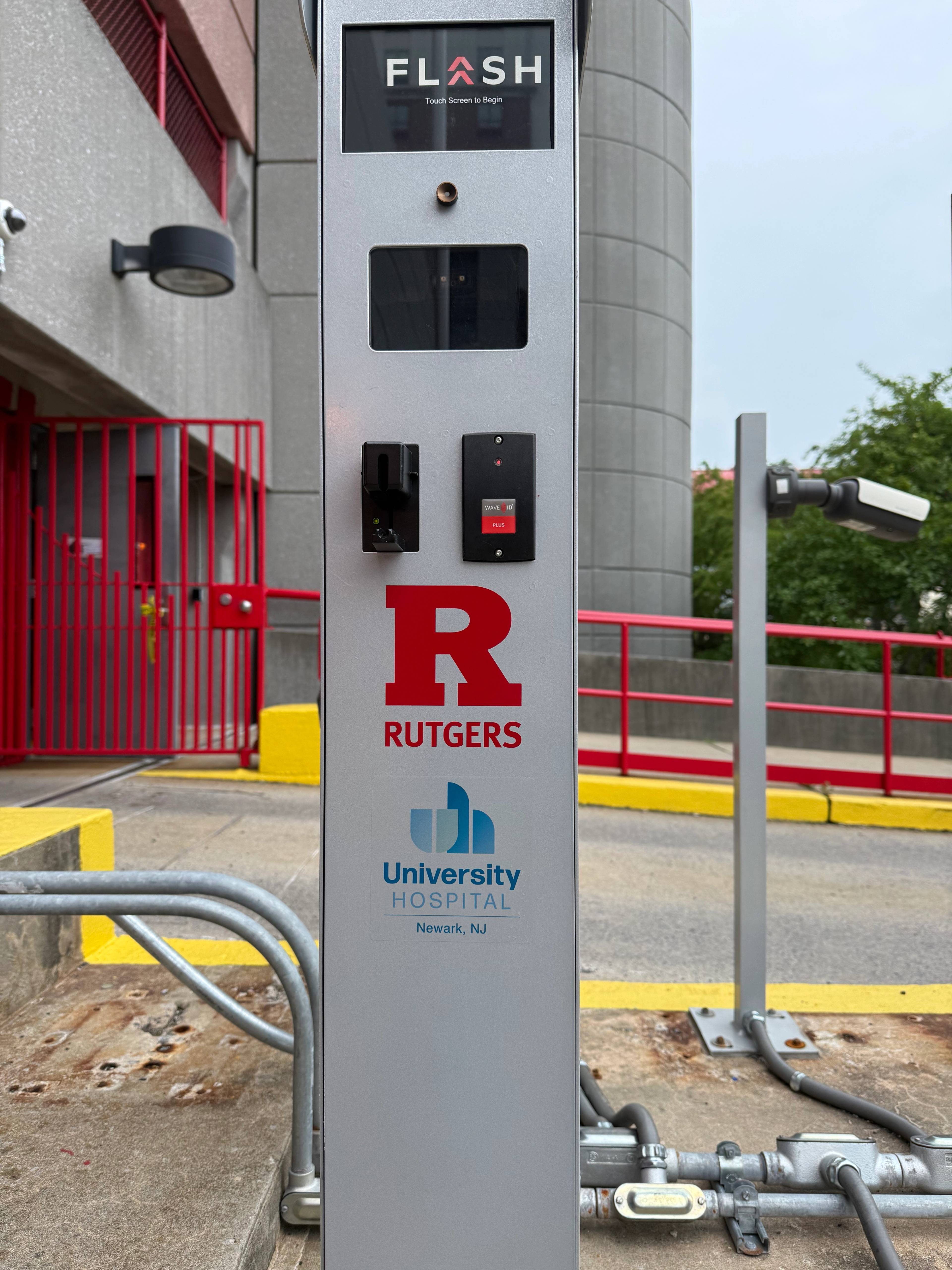 Parking Garage Wayfinding Branding for Rutgers