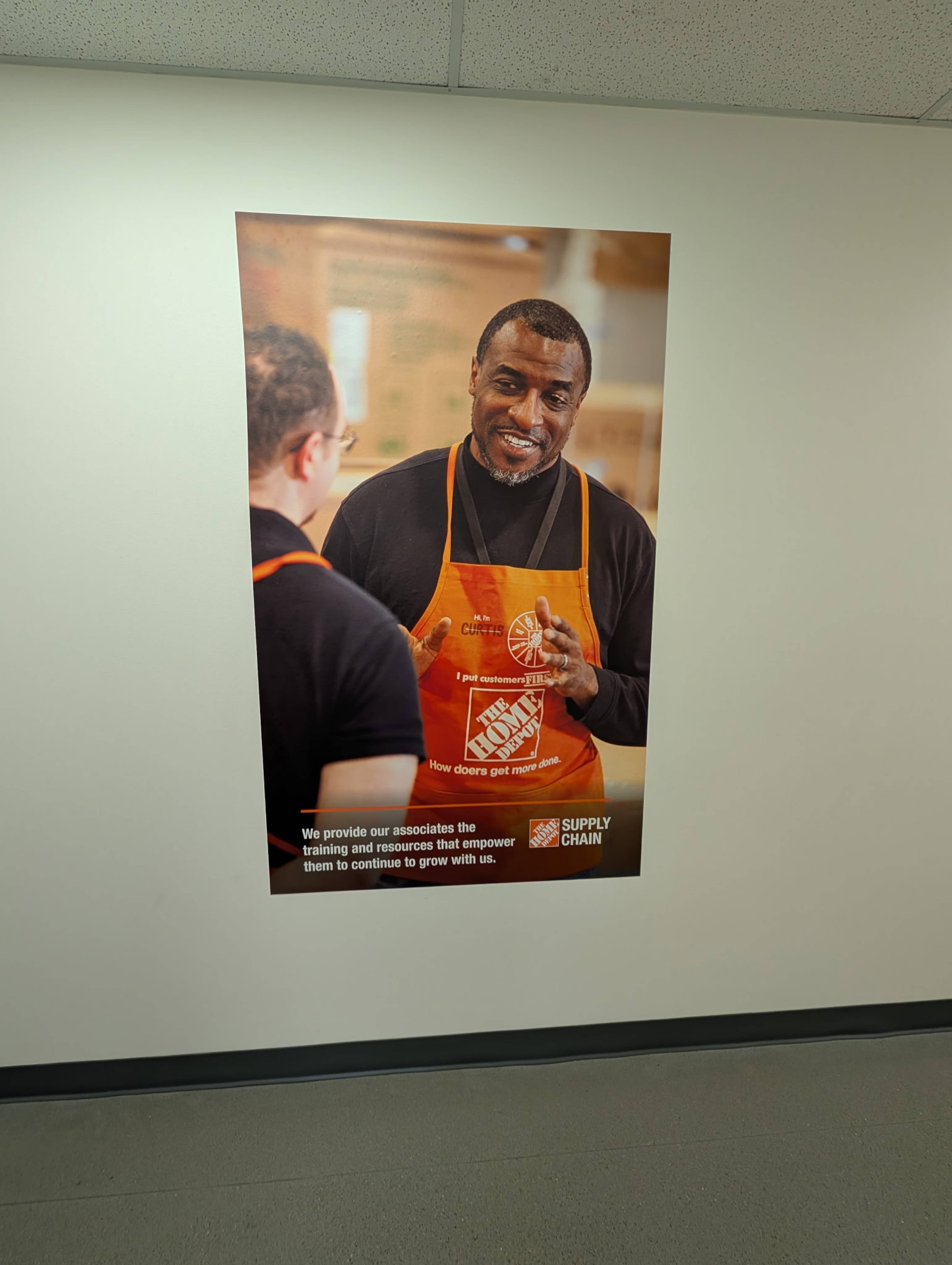 Interior Graphics for Home Depot Retail Location