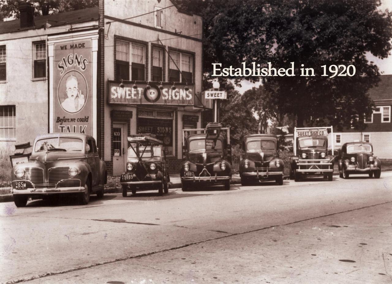 old Sweet Sign Systems Logo 