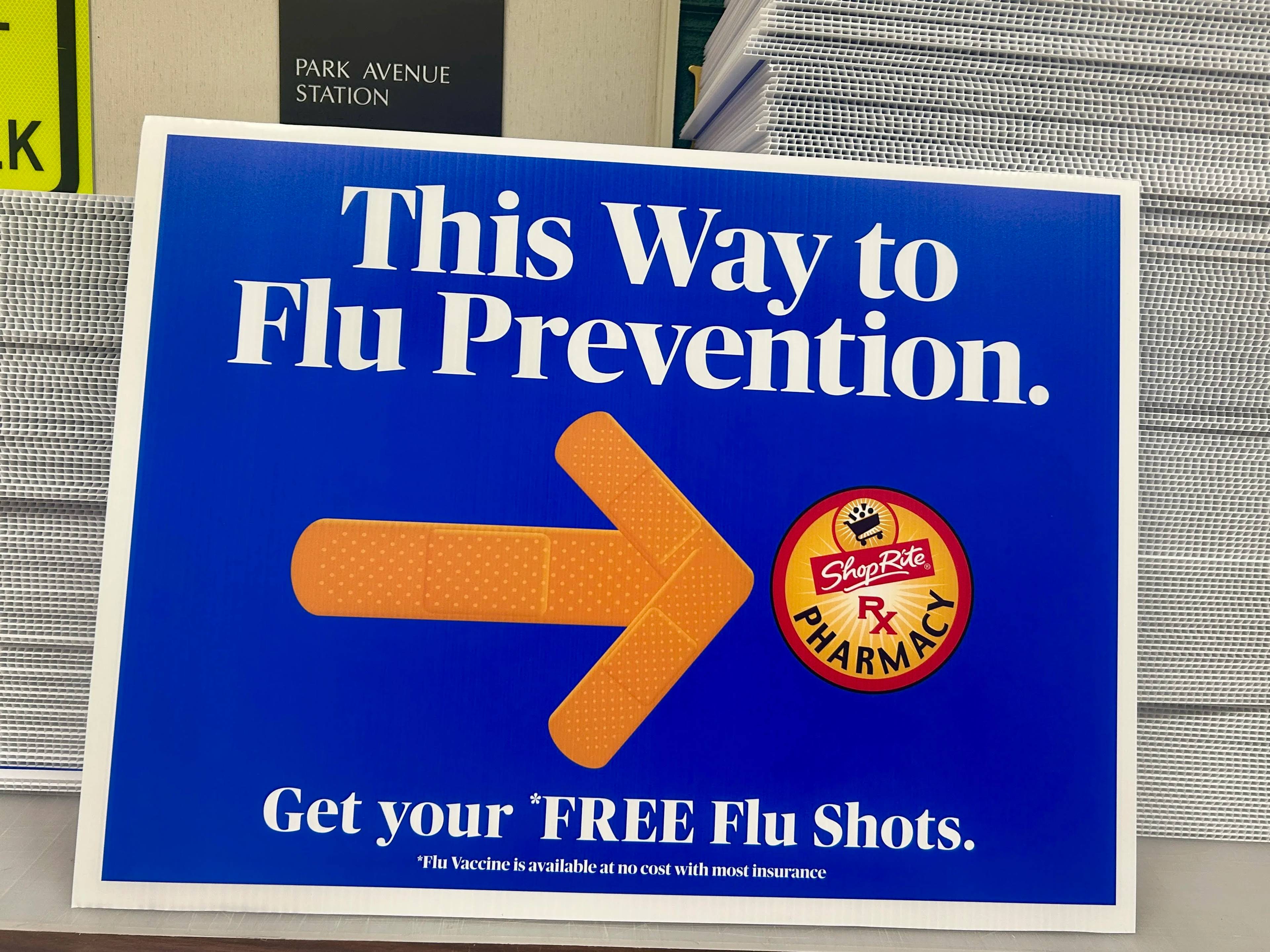 ShopRite Pharmacy Sign