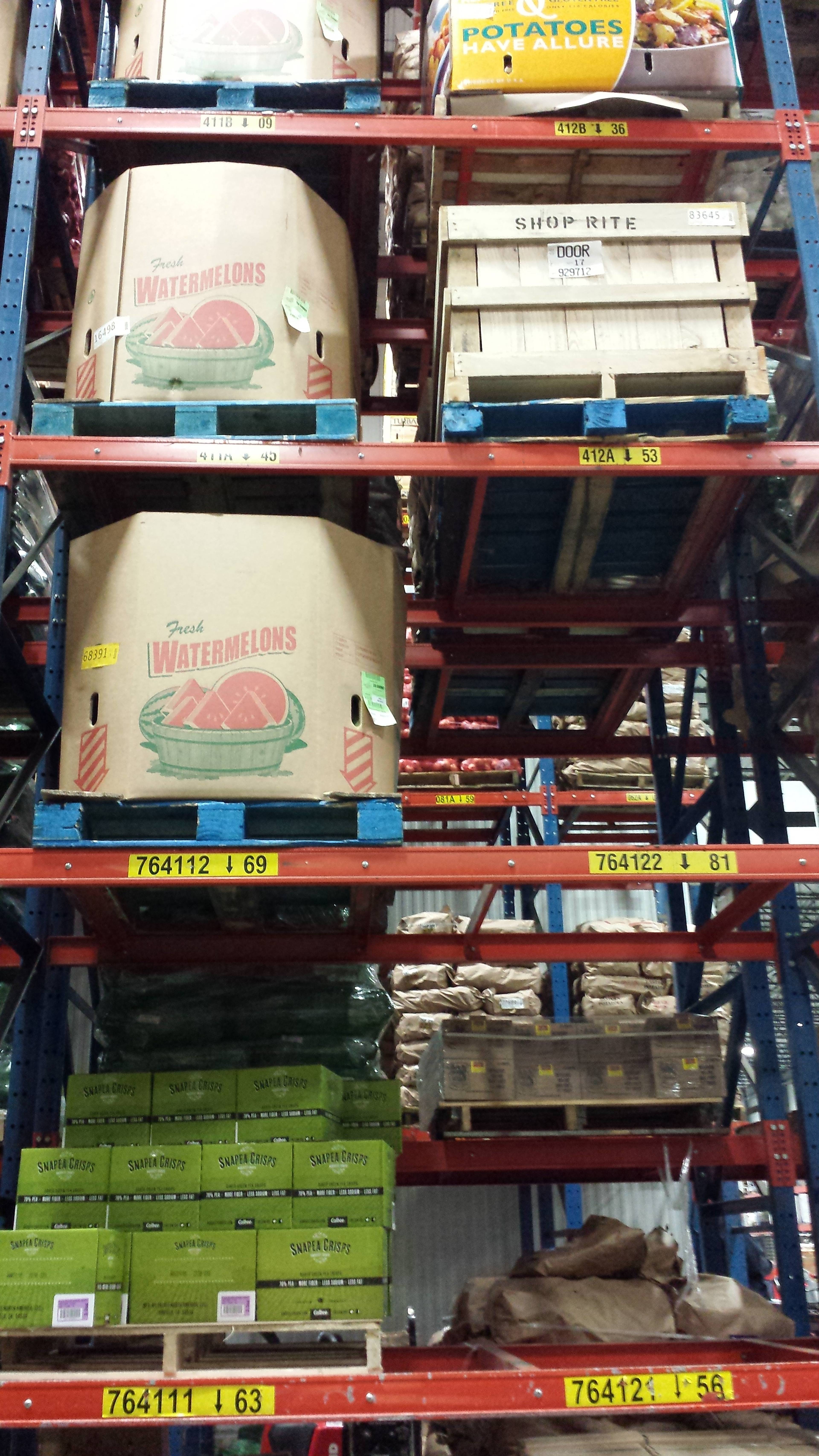 Forem Logistics - Aisle Labels