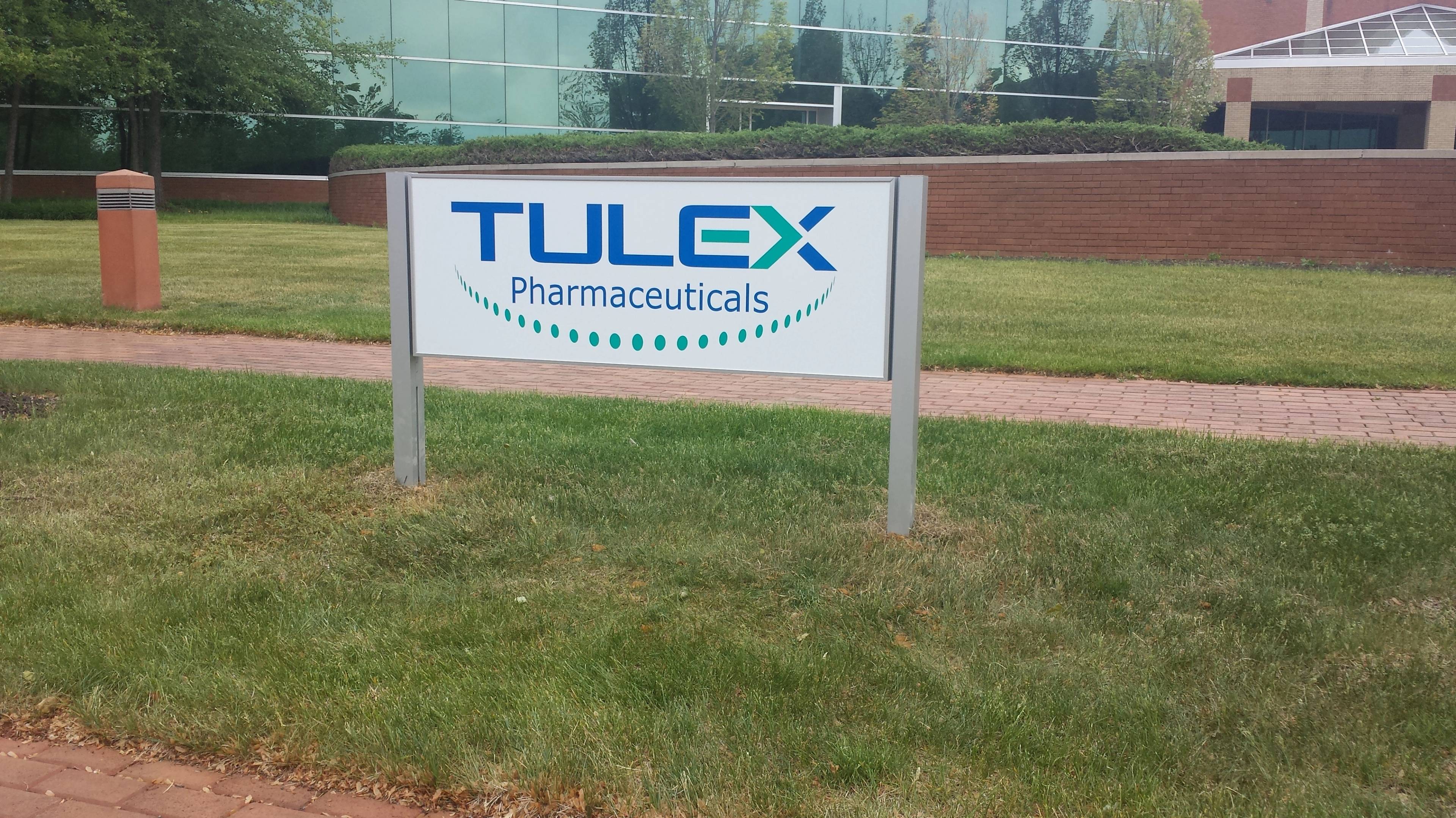 Tulex Pharma Post & Panel Exterior Sign